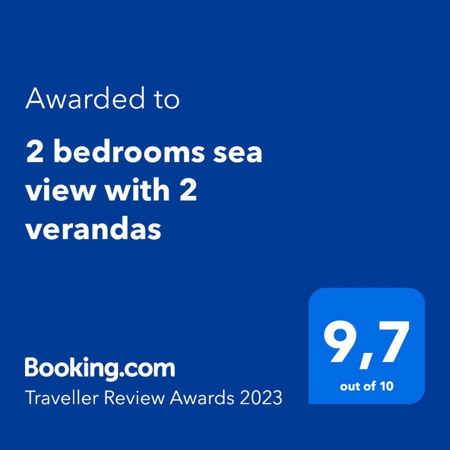 Large Apt 2 Bedrooms Sea View & 2 Balconies Larnaca Exterior foto